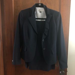 NWT Tahari ASL Navy Skirt Suit